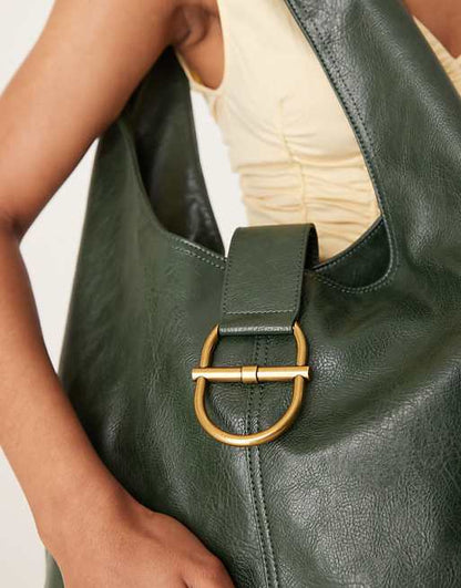 Le Sac Bandoulière Quotidien - Vert Forêt